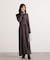 オフショルリブニットワンピース 25AW