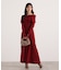 オフショルリブニットワンピース 25AW