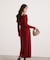 オフショルリブニットワンピース 25AW