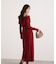 オフショルリブニットワンピース 25AW