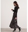 ニットドッキングレディーワンピース 25AW
