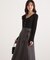 ニットドッキングレディーワンピース 25AW