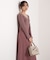 ニットドッキングレディーワンピース 25AW