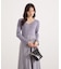 ニットドッキングレディーワンピース 25AW