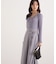 ニットドッキングレディーワンピース 25AW