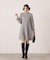 ウールブレンドラメ入りニットミニワンピース　25AW