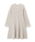 ウールブレンドラメ入りニットミニワンピース　25AW