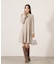 ウールブレンドラメ入りニットミニワンピース　25AW