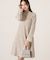 ウールブレンドラメ入りニットミニワンピース　25AW
