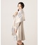 ウールブレンドラメ入りニットミニワンピース　25AW