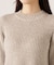 ウールブレンドラメ入りニットミニワンピース　25AW