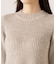 ウールブレンドラメ入りニットミニワンピース　25AW