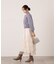 部分プリーツティアードスカート　25AW