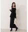 オフショルペプラムニットセット　25AW