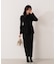 オフショルペプラムニットセット　25AW