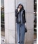 オフショルペプラムニットセット　25AW