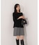 オフショルペプラムニットセット　25AW
