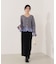 オフショルペプラムニットセット　25AW