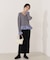オフショルペプラムニットセット　25AW
