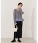 オフショルペプラムニットセット　25AW