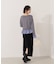 オフショルペプラムニットセット　25AW