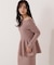 オフショルペプラムニットセット　25AW