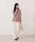オフショルペプラムニットセット　25AW