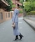 オフショルペプラムニットセット　25AW