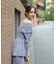 オフショルペプラムニットセット　25AW