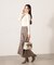 ラッフルディテールスカート　25AW