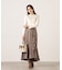 ラッフルディテールスカート　25AW
