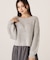 ビジュー付畔ニット　25AW