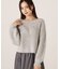 ビジュー付畔ニット　25AW
