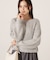 ビジュー付畔ニット　25AW
