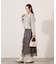 ビジュー付畔ニット　25AW