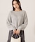 ビジュー付畔ニット　25AW