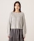 ビジュー付畔ニット　25AW