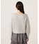 ビジュー付畔ニット　25AW