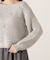 ビジュー付畔ニット　25AW