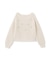 ビジュー付畔ニット　25AW
