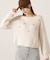 ビジュー付畔ニット　25AW