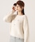 ビジュー付畔ニット　25AW