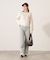 ビジュー付畔ニット　25AW
