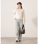 ビジュー付畔ニット　25AW