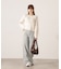 ビジュー付畔ニット　25AW