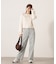 ビジュー付畔ニット　25AW