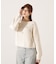 ビジュー付畔ニット　25AW