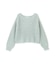 ビジュー付畔ニット　25AW