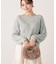 ビジュー付畔ニット　25AW