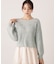 ビジュー付畔ニット　25AW